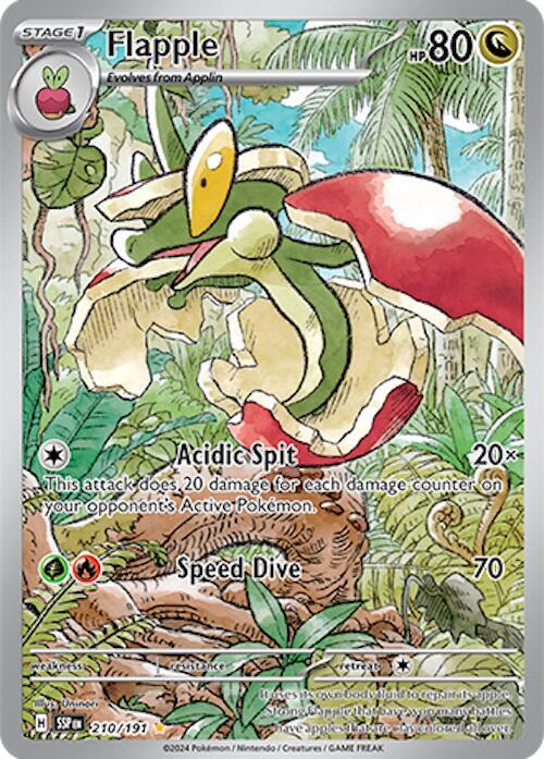 Flapple 210/191 (SV08: Surging Sparks)  - Holofoil