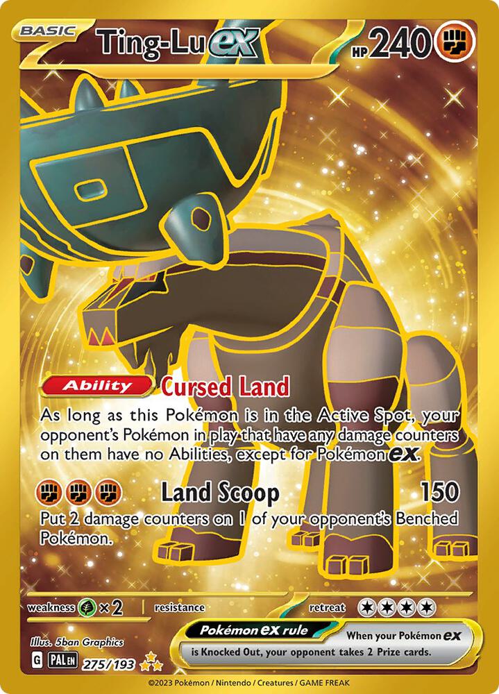 Ting Lu ex 275/193 (SV02: Paldea Evolved)  - Holofoil