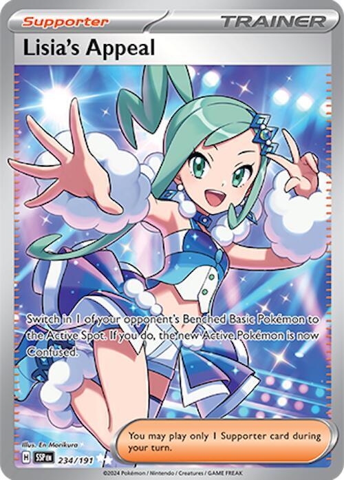 Lisia's Appeal 234/191 (SV08: Surging Sparks)  - Holofoil