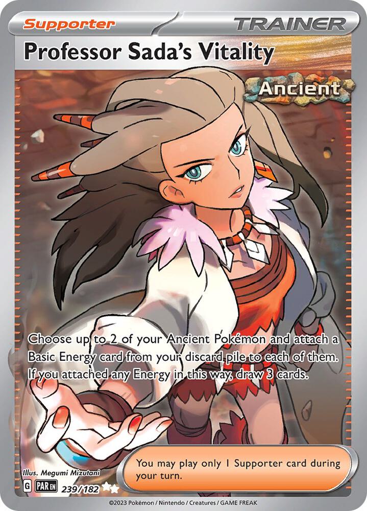 Professor Sada's Vitality 239/182 (SV04: Paradox Rift)  - Holofoil