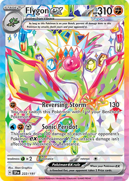 Flygon ex 222/191 (SV08: Surging Sparks)  - Holofoil