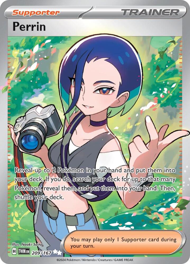 Perrin 209/167 (SV06: Twilight Masquerade)  - Holofoil
