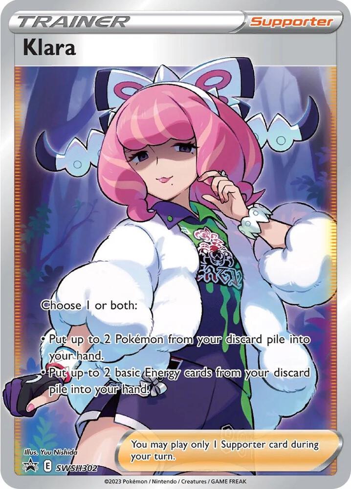 Klara SWSH302 (SWSH: Sword & Shield Promo Cards)  - Holofoil