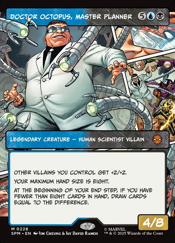 Doctor Octopus, Master Planner 228/198 (Marvel's Spider-Man)  - Showcase