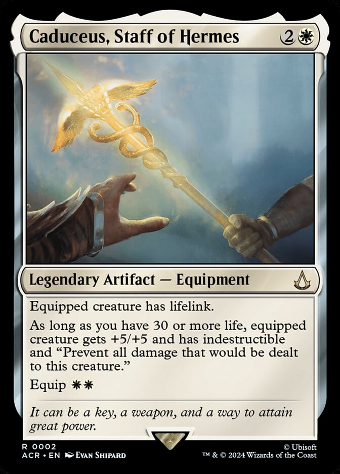 Caduceus, Staff of Hermes 2 (Universes Beyond: Assassin's Creed)  - Foil