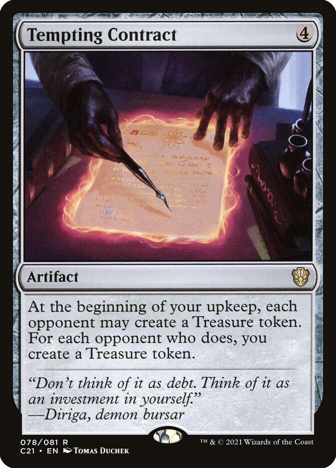 Tempting Contract 78/81 (Commander 2021) 