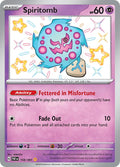 Spiritomb 158/091 (SV: Paldean Fates)  - Holofoil
