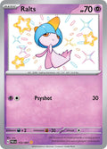 Ralts 153/091 (SV: Paldean Fates)  - Holofoil