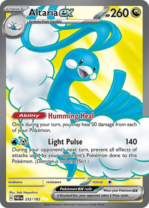 Altaria ex 232/182 (SV04: Paradox Rift)  - Holofoil