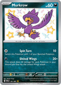 Murkrow 181/091 (SV: Paldean Fates)  - Holofoil