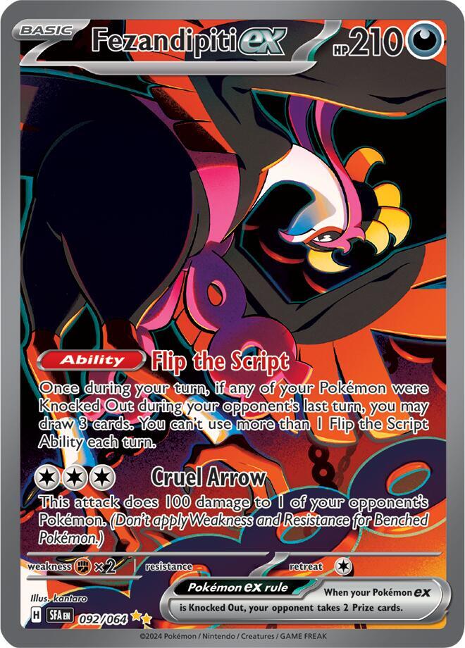 Fezandipiti ex 092/064 (SV: Shrouded Fable)  - Holofoil