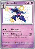 Ceruledge 162/091 (SV: Paldean Fates)  - Holofoil