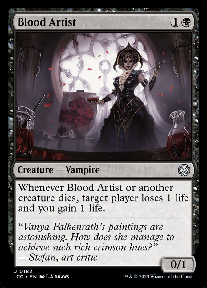 Blood Artist 182 (Commander: The Lost Caverns of Ixalan) 