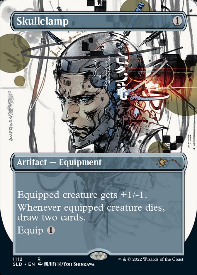 Skullclamp 1112 (Secret Lair Drop Series)  - Borderless Foil