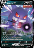 Gengar V 156/264 (SWSH08: Fusion Strike)  - Holofoil