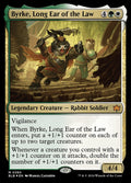 Byrke, Long Ear of the Law 380 (Bloomburrow)  - Foil
