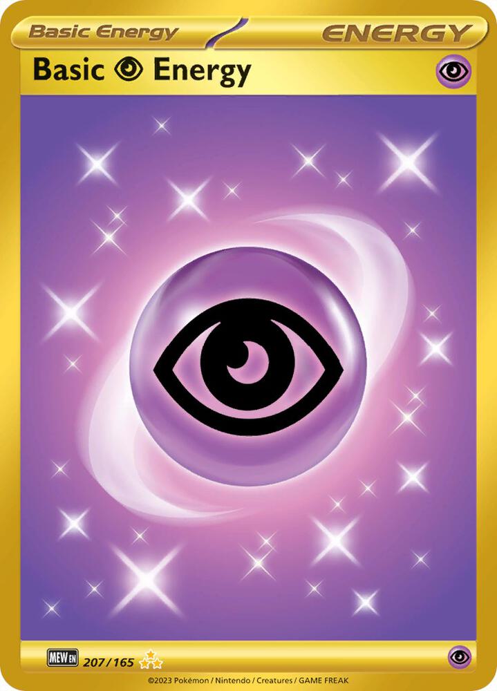 Basic Psychic Energy 207/165 (SV: Scarlet & Violet 151)  - Holofoil