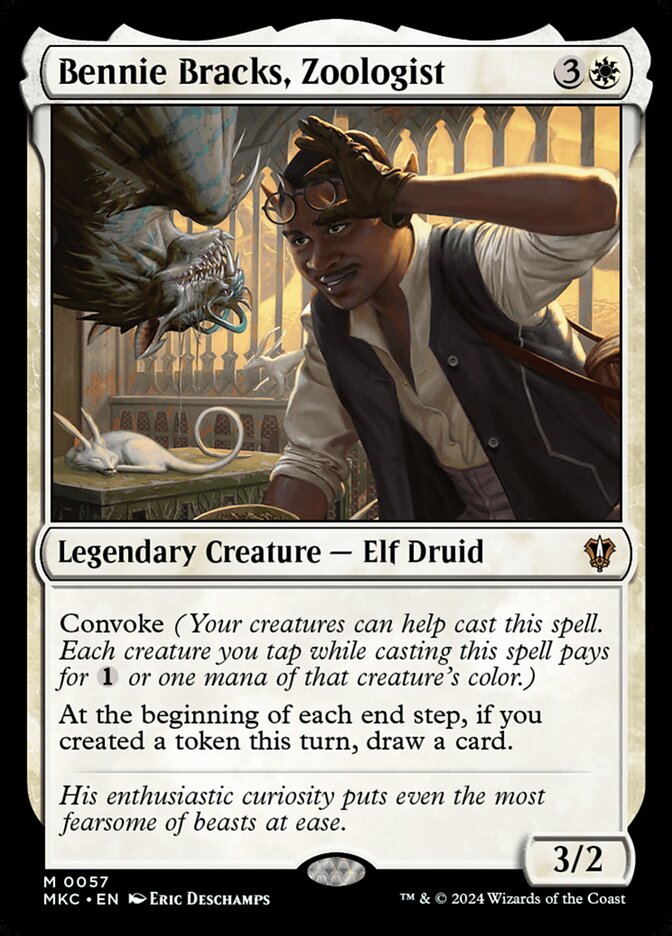 Bennie Bracks, Zoologist 57/311 (Commander: Murders at Karlov Manor) 