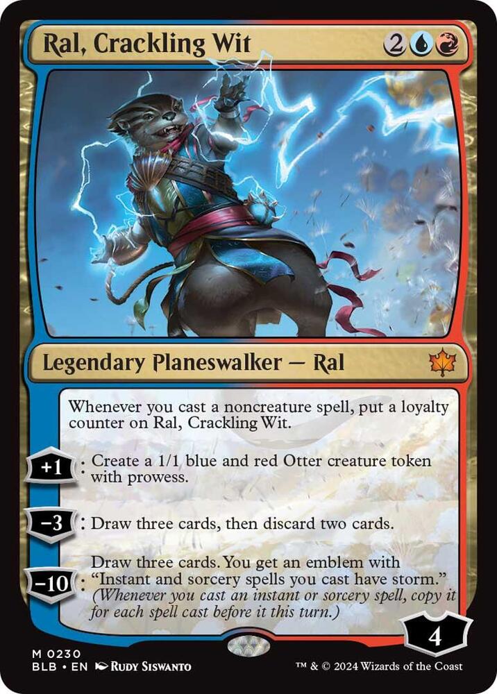 Ral, Crackling Wit 230 (Bloomburrow) 