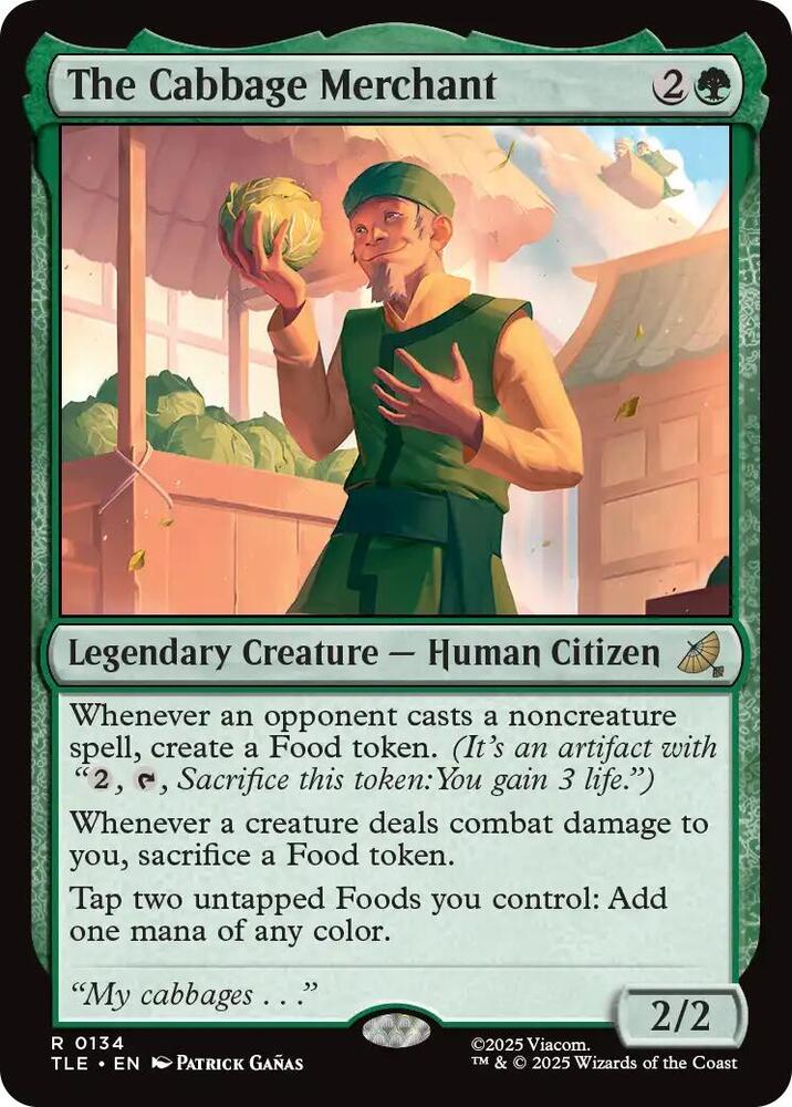The Cabbage Merchant 134 (Avatar: The Last Airbender: Eternal-Legal) 
