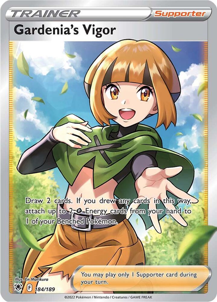 Gardenia's Vigor 184/189 (SWSH10: Astral Radiance)  - Holofoil