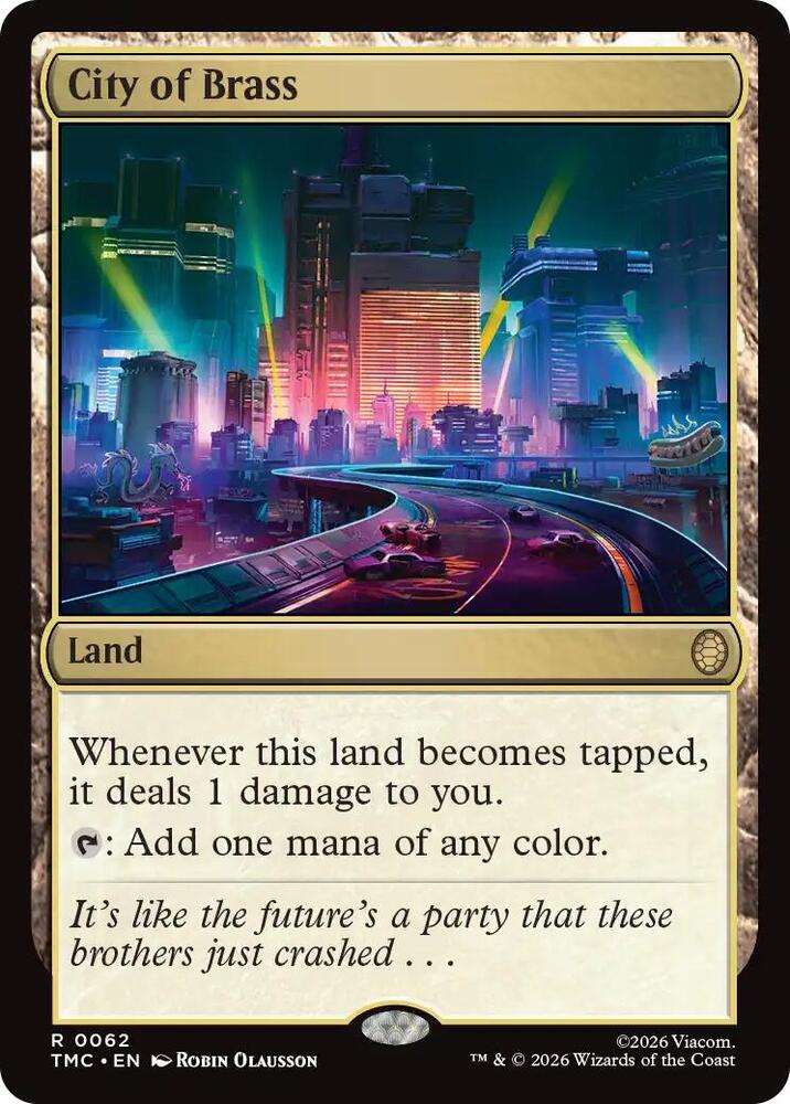 City of Brass 62 (Commander: Teenage Mutant Ninja Turtles) 