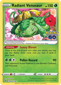 Radiant Venusaur 004/078 (Pokemon GO)  - Holofoil