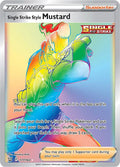 Single Strike Style Mustard Secret 177/163 (SWSH05: Battle Styles)  - Holofoil