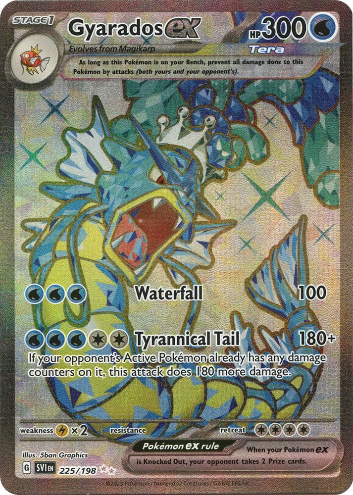 Gyarados ex 225/198 (SV01: Scarlet & Violet Base Set)  - Holofoil