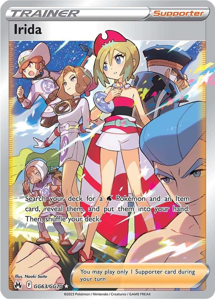Irida GG63/GG70 (Crown Zenith: Galarian Gallery)  - Holofoil
