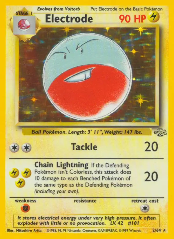 Electrode 02/64 (Jungle)  - Unlimited Holofoil
