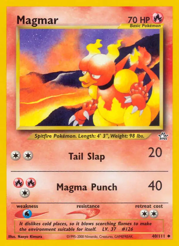 Magmar 040/111 (Neo Genesis)  - Unlimited