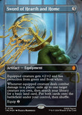 Sword of Hearth and Home Borderless 136 (Commander: Teenage Mutant Ninja Turtles)  - Foil