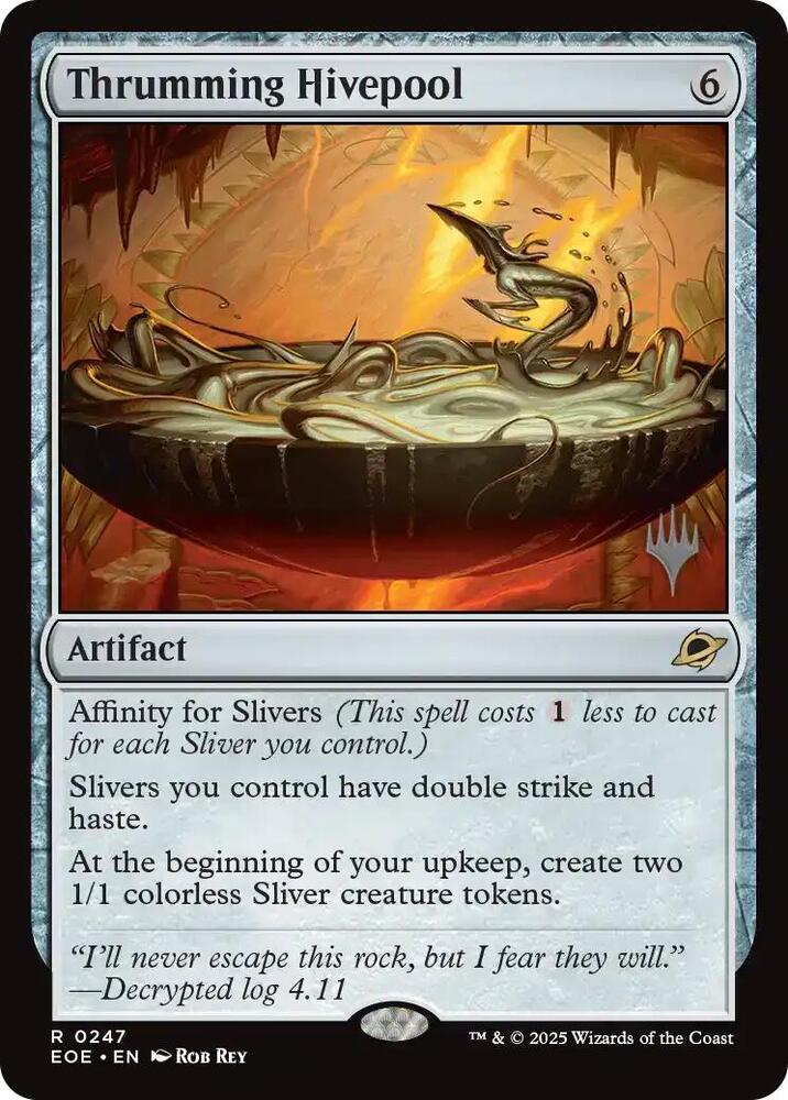 Thrumming Hivepool 247 (Promo Pack: Edge of Eternities)  - Foil