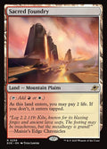 Sacred Foundry 256 (Edge of Eternities)  - Foil