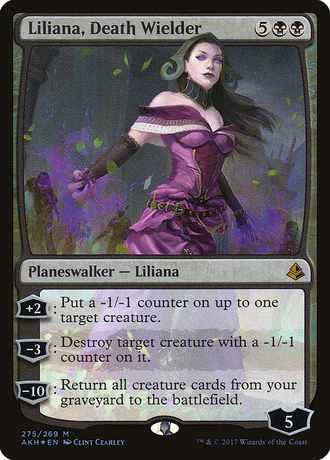 Liliana, Death Wielder 275/269 (Amonkhet)  - Foil