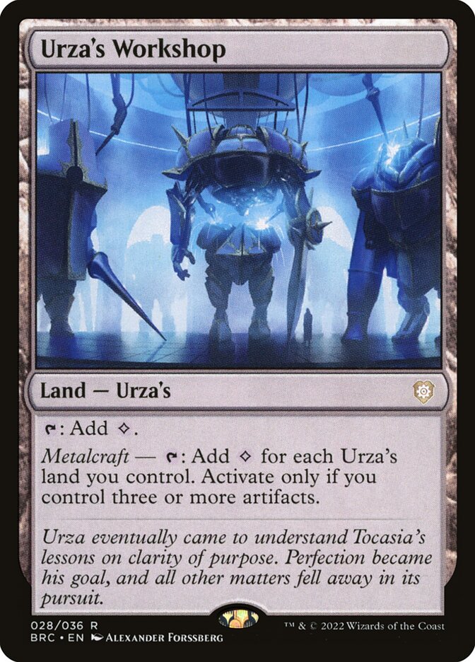 Urza's Workshop 28/40 (Commander: The Brothers' War) 