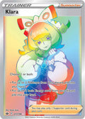 Klara Secret 217/198 (SWSH06: Chilling Reign)  - Holofoil
