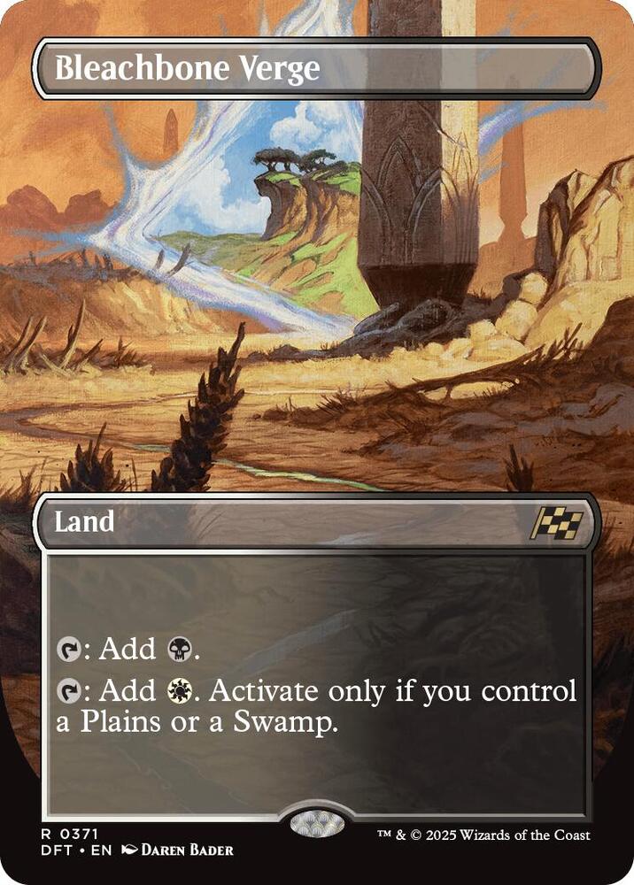 Bleachbone Verge 371/291 (Aetherdrift)  - Borderless