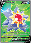 Starmie V 166/189 (SWSH10: Astral Radiance)  - Holofoil