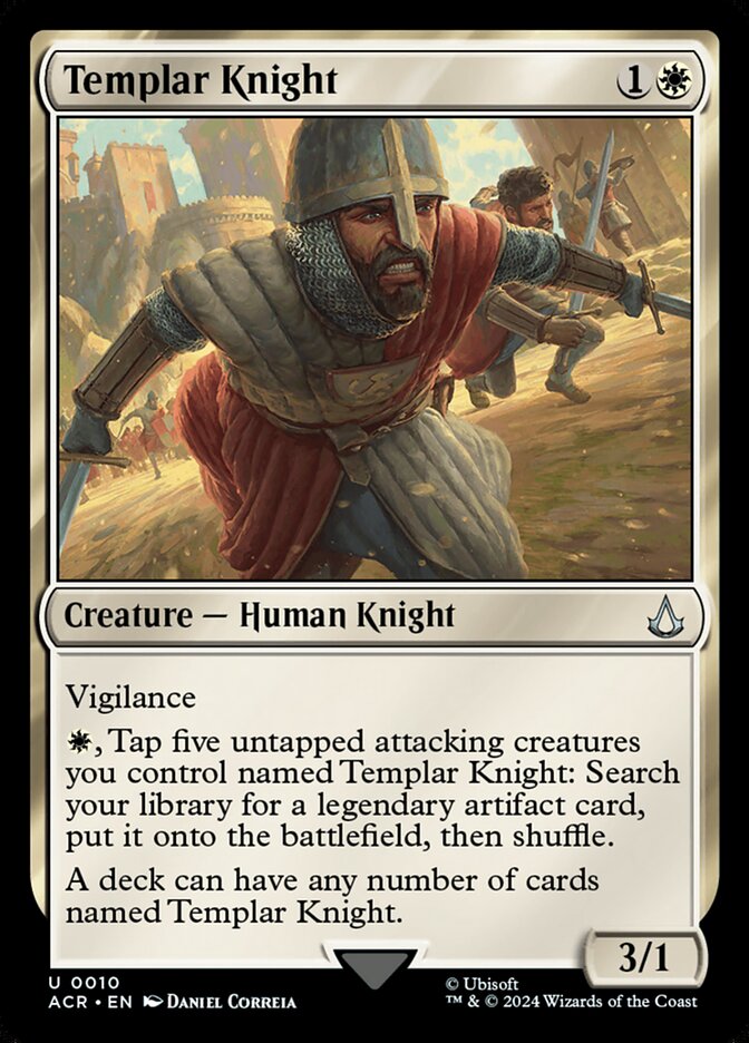 Templar Knight 10 (Universes Beyond: Assassin's Creed) 