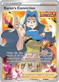 Karen's Conviction 193/198 (SWSH06: Chilling Reign)  - Holofoil