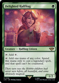 Delighted Halfling 158 (Universes Beyond: The Lord of the Rings: Tales of Middle-earth) 