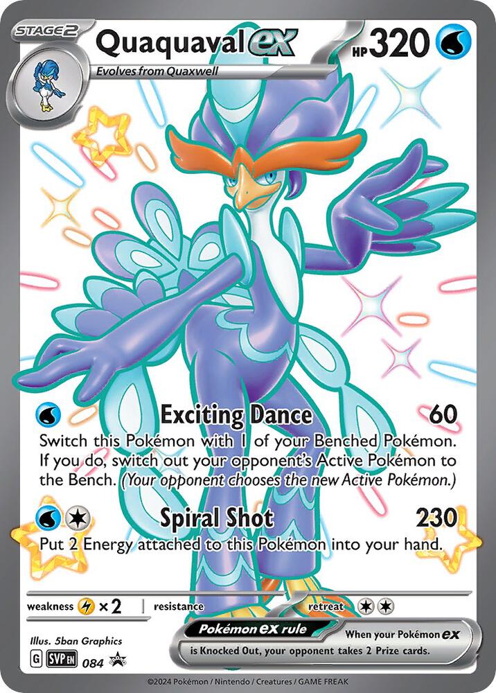 Quaquaval ex 084 (SV: Scarlet & Violet Promo Cards)  - Holofoil