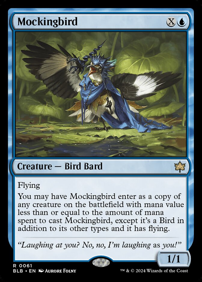 Mockingbird 61 (Bloomburrow)  - Foil