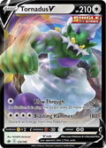 Tornadus V 124/198 (SWSH06: Chilling Reign)  - Holofoil