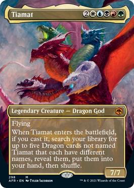Tiamat Borderless 298 (Adventures in the Forgotten Realms) 