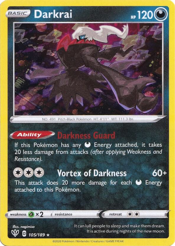 Darkrai 105/189 (Miscellaneous Cards & Products)  - Cosmo Holofoil