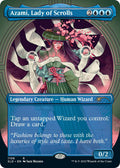 Azami, Lady of Scrolls 1106 (Secret Lair Drop Series)  - Borderless Foil