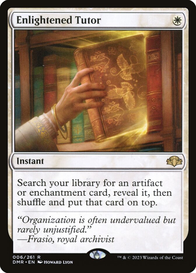 Enlightened Tutor 6/261 (Dominaria Remastered) 